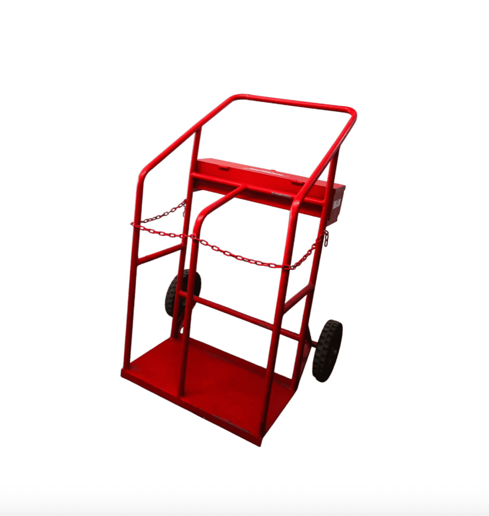 Portacilindros industrial con cajón